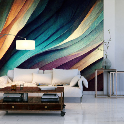 Fototapeta Organic Lines As Abstract Wallpaper Background Design