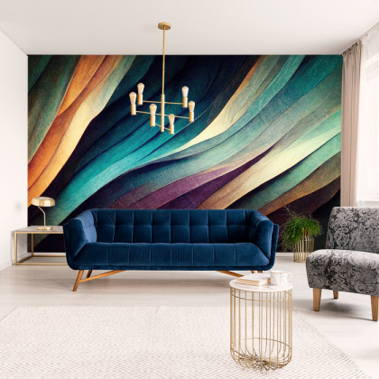 Fototapeta Organic Lines As Abstract Wallpaper Background Design