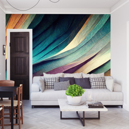 Fototapeta Organic Lines As Abstract Wallpaper Background Design