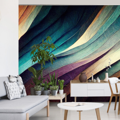 Fototapeta Organic Lines As Abstract Wallpaper Background Design