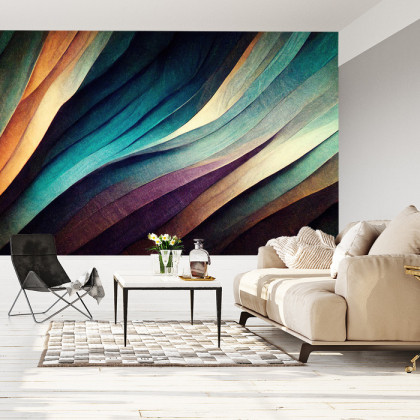 Fototapeta Organic Lines As Abstract Wallpaper Background Design