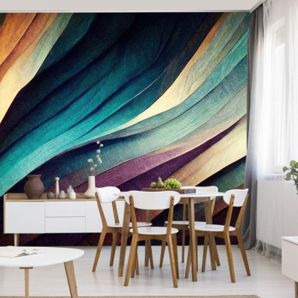 Fototapeta Organic Lines As Abstract Wallpaper Background Design