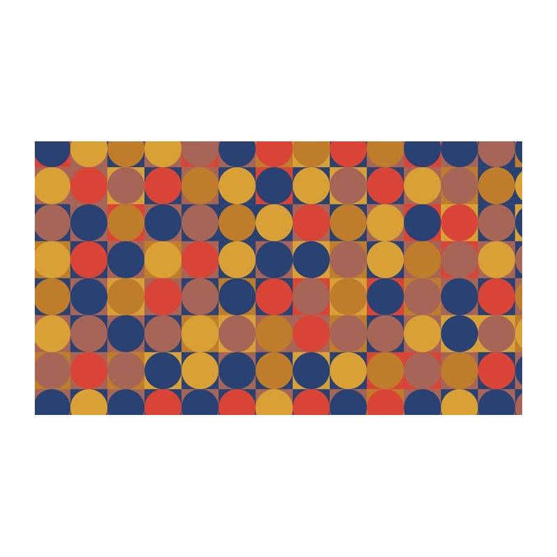 Fototapeta Retro Pattern, Geometric Colorful Abstract