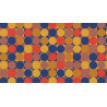 Fototapeta Retro Pattern, Geometric Colorful Abstract