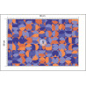 Fototapeta Retro Pattern, Geometric Colorful Abstract