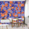Fototapeta Retro Pattern, Geometric Colorful Abstract