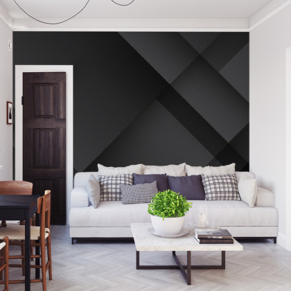 Fototapeta Abstract Black Background. Abstract Graphic Design Banner Pattern Background Template.