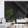 Fototapeta Abstract Black Background. Abstract Graphic Design Banner Pattern Background Template.