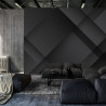 Fototapeta Abstract Black Background. Abstract Graphic Design Banner Pattern Background Template.