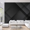 Fototapeta Abstract Black Background. Abstract Graphic Design Banner Pattern Background Template.