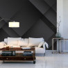 Fototapeta Abstract Black Background. Abstract Graphic Design Banner Pattern Background Template.