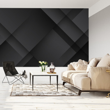 Fototapeta Abstract Black Background. Abstract Graphic Design Banner Pattern Background Template.