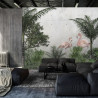 Fototapeta Tropical Trees And Leaves For Digital Printing Wallpaper, Custom Design Wallpaper - 3D