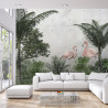 Fototapeta Tropical Trees And Leaves For Digital Printing Wallpaper, Custom Design Wallpaper - 3D