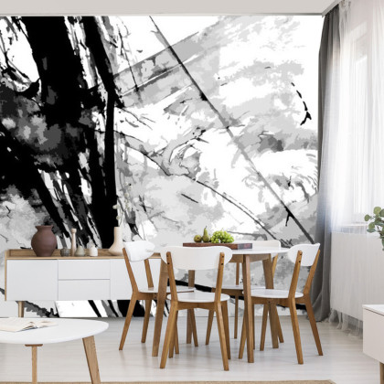 Fototapeta Abstract Ink Paint Background