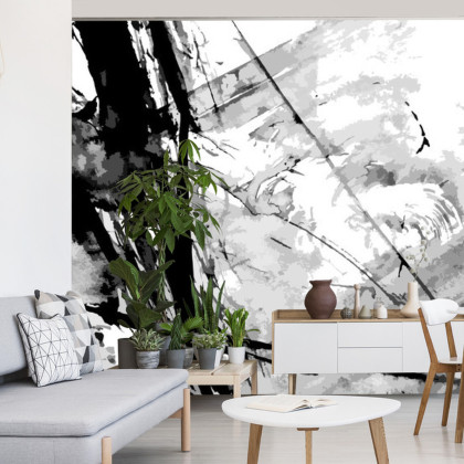 Fototapeta Abstract Ink Paint Background
