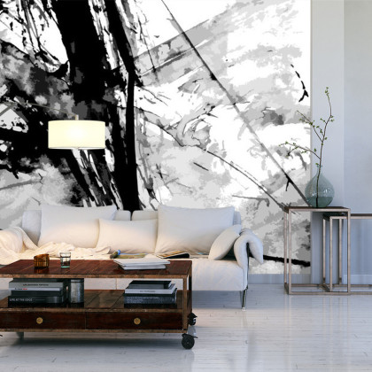 Fototapeta Abstract Ink Paint Background