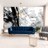 Fototapeta Abstract Ink Paint Background