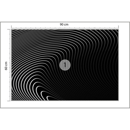 Fototapeta Of The Gray Pattern Of Lines . Eps10.