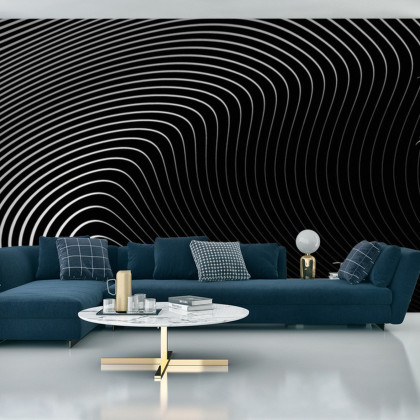 Fototapeta Of The Gray Pattern Of Lines . Eps10.
