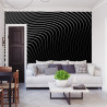 Fototapeta Of The Gray Pattern Of Lines . Eps10.