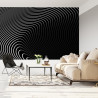 Fototapeta Of The Gray Pattern Of Lines . Eps10.