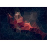 Fototapeta Abstract Retro Colortriangle Background,