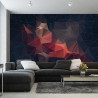 Fototapeta Abstract Retro Colortriangle Background,