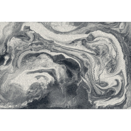 Fototapeta Abstract Halftone Background, Retro Engraving Style.