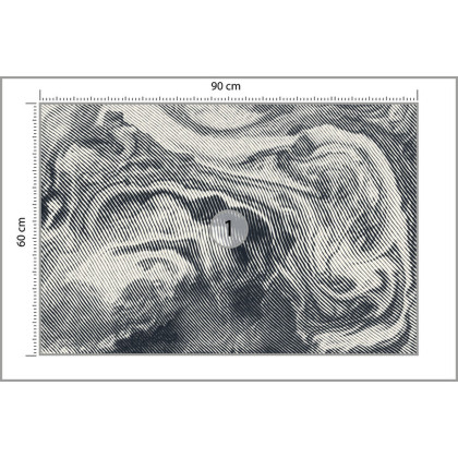 Fototapeta Abstract Halftone Background, Retro Engraving Style.