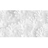 Fototapeta Beautiful, Elegant Paper Flower In The Style Of Hand-Made On A White Wall. 3D , 3D Rendering.