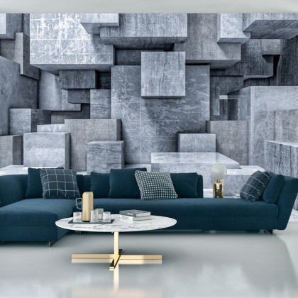 Fototapeta Geometric 3D Background