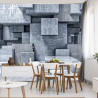 Fototapeta Geometric 3D Background