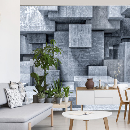 Fototapeta Geometric 3D Background