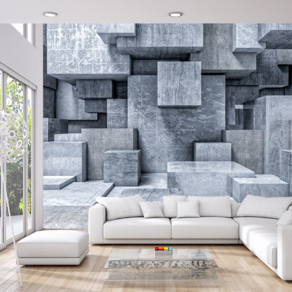 Fototapeta Geometric 3D Background