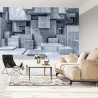 Fototapeta Geometric 3D Background