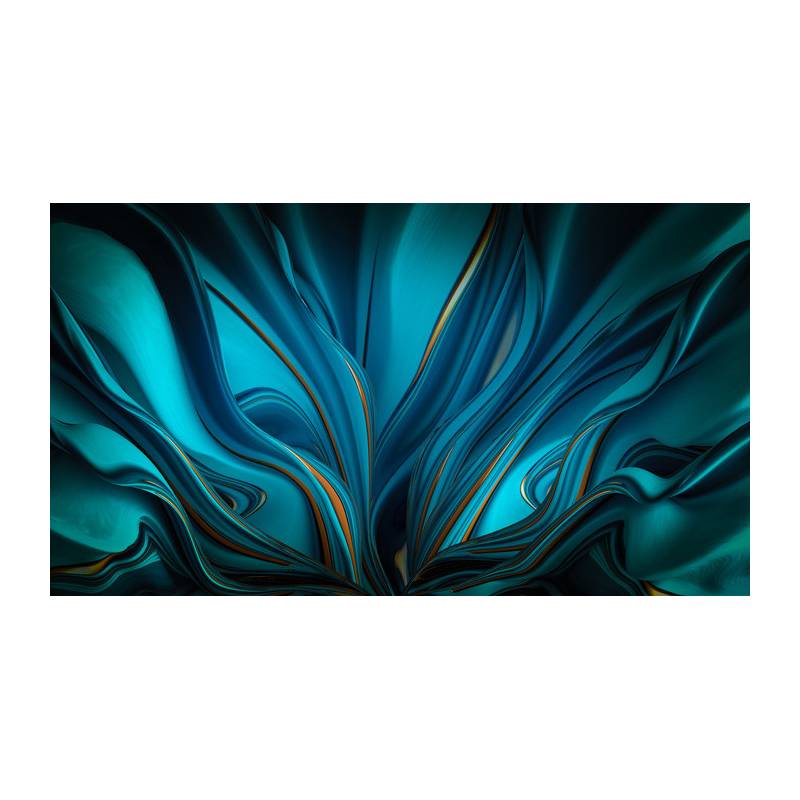 Fototapeta Bright Background With A Volumetric Pattern And Print. 3D , 3D Rendering.