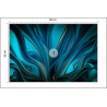 Fototapeta Bright Background With A Volumetric Pattern And Print. 3D , 3D Rendering.