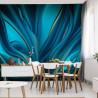 Fototapeta Bright Background With A Volumetric Pattern And Print. 3D , 3D Rendering.