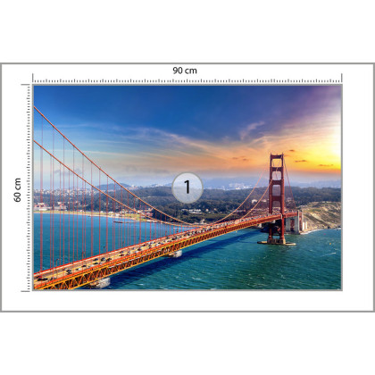 Fototapeta Golden Gate Bridge In San Francisco