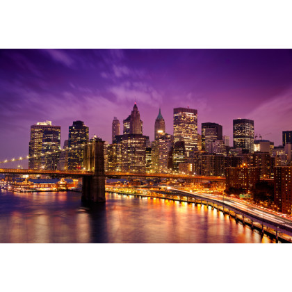 Fototapeta New York Manhattan Pont De Brooklyn