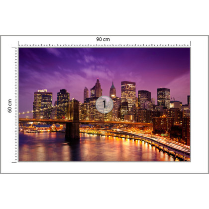 Fototapeta New York Manhattan Pont De Brooklyn