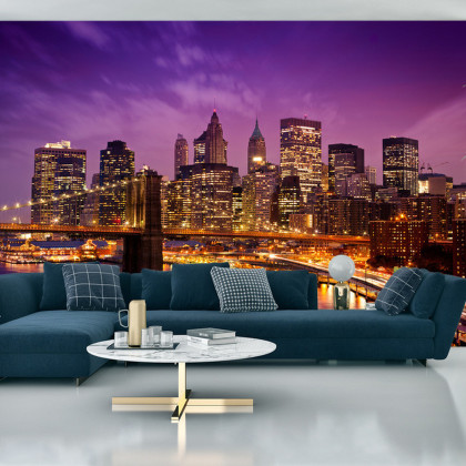 Fototapeta New York Manhattan Pont De Brooklyn