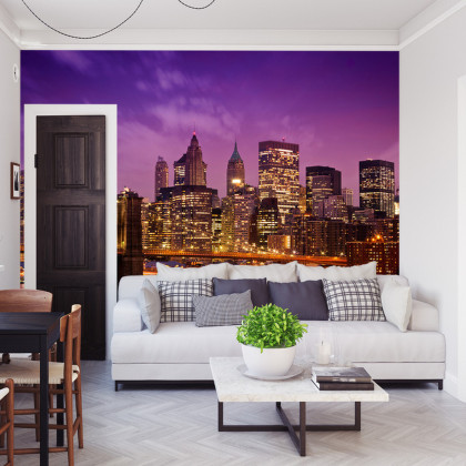 Fototapeta New York Manhattan Pont De Brooklyn