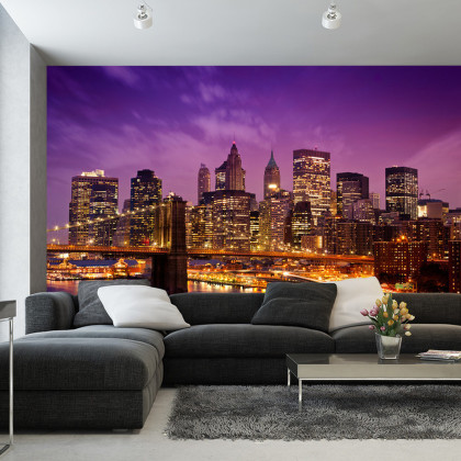 Fototapeta New York Manhattan Pont De Brooklyn