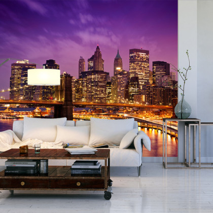 Fototapeta New York Manhattan Pont De Brooklyn