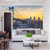 Fototapeta Philadelphia Sunset Skyline Refection