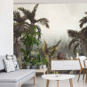 Fototapeta Tropical Trees And Leaves For Digital Printing Wallpaper, Custom Design Wallpaper - 3D