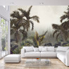 Fototapeta Tropical Trees And Leaves For Digital Printing Wallpaper, Custom Design Wallpaper - 3D