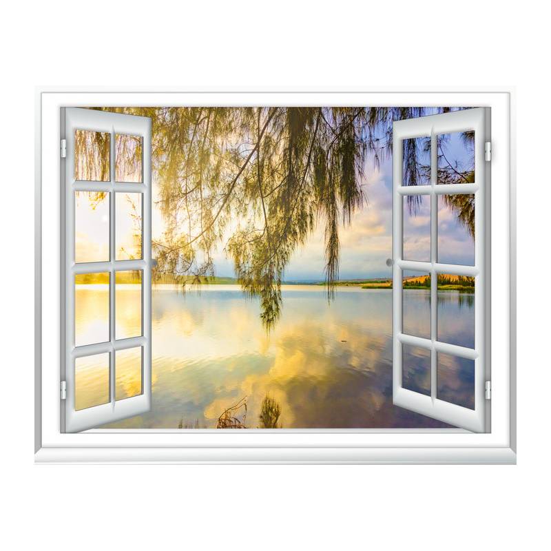 Fototapeta Ocean View Window Paradise